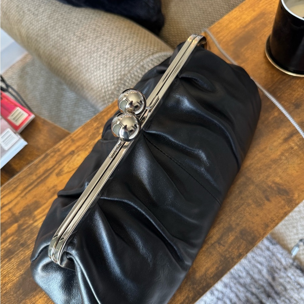 Genuine leather clutch